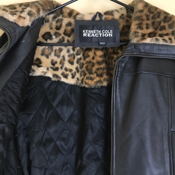 Kenneth Cole Genuine Leather Jacket | Vintage - Picture 3 of 7